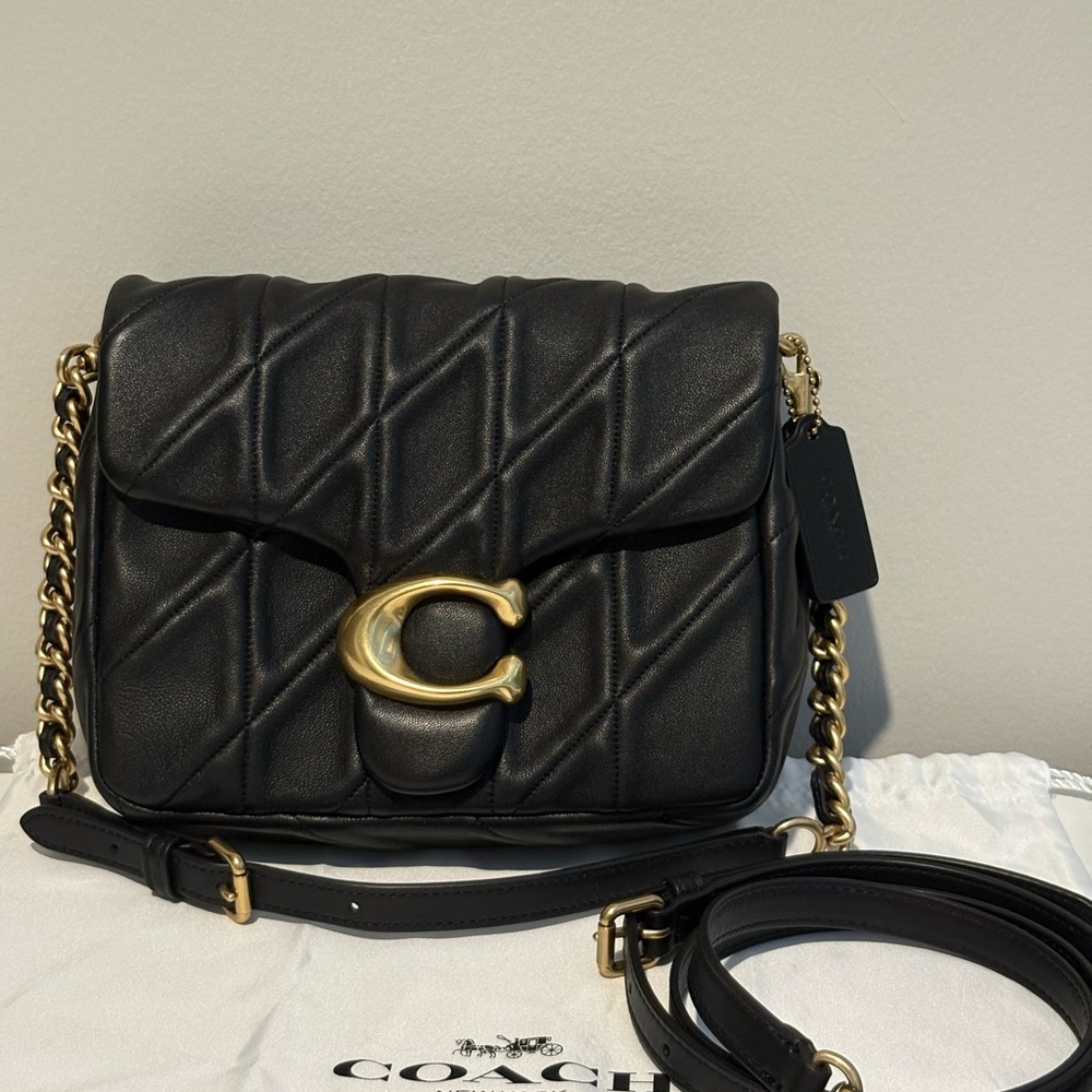 Coach Times Square Tabby Shoulder Bag With Quilting